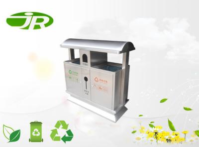 China Commercial Stainless Steel Waste Bin Standing For Public Area for sale