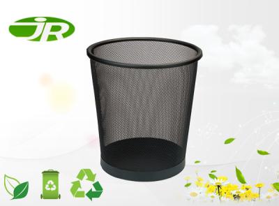 China Black office waste bin Office Rubbish Bins Small Large Bedrrom Eco-friendly for sale