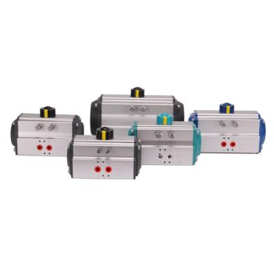 China HGZK General Single Acting Double Action Or Spring Return Pneumatic Rotary Actuator for sale