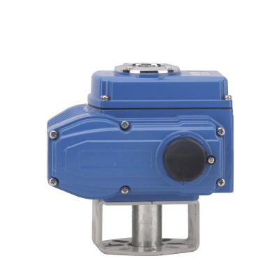 China 12V 24V dc 90 degree control valve general electric on/off type motorized control electronic electric actuator HGZK for sale