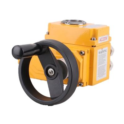 China General Elvalve 90 valve actuator cheap price 220v mini electric actuator 220v intelligenceb multi-turn actuator 30Nm-6000Nm motorized mini for sale