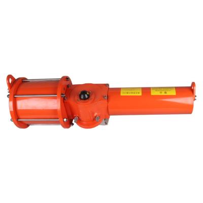 China High Quality Single Piston Yoke Actuator For Sale Double Acting Pneumatic Scotch HGZK General China Manufacture Direct Sales for sale