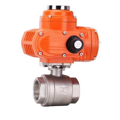 China Industry HGZK Thread High Pressure Pneumatic Ball Valve Internal Two-piece Explosion Proof Cut-off Electric Ball Valve for sale