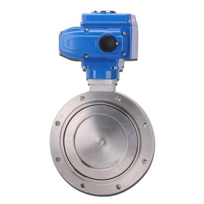 China GID General Electric High Vacuum Butterfly Valve Negative Pressure Explosion Proof High Temperature Quick Cut Powder Stainless Steel for sale