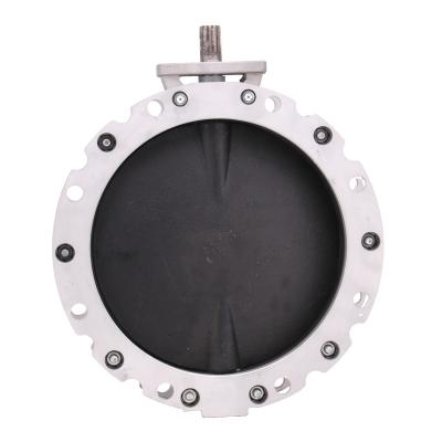 China V1fs/v2fs Z dust station butterfly valve general mixing aluminum alloy butterfly valve headless cement butterfly valve for sale