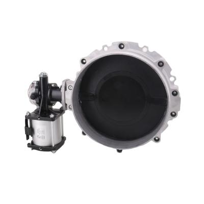 China HGZK VFS V1FS V2FS General Aluminum Alloy Silo Special Butterfly Valve For Cement Powder Pneumatic Butterfly Valve CP101/CP126 for sale