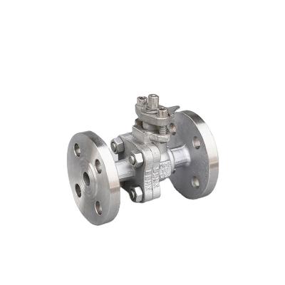 China Manual 304/316 Q41F-16P Stainless Steel Float Ball Valve GB Flanged Ball Valve for sale