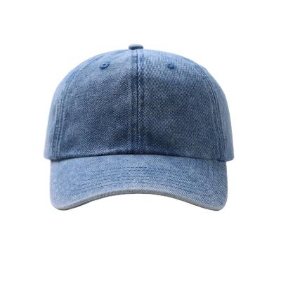 China breathable & Wholesale Custom Waterproof Denim Baseball Cap Dad Hat Hats for sale