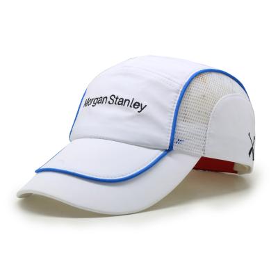 China COMMON Hat Outdoor Quick Dry Summer Sports 5 Panel Running Baseball Cap for sale