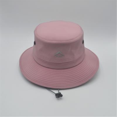 China Custom Simple Character Design Popular Woman Bucket Hat Wholesale for sale