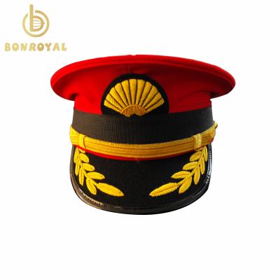 China Customized Common Army Hat Military Cap With Badge for sale