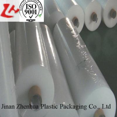 China Water Soluble LLDPE Cast Stretch Film , Polythene Stretch Film Jumbo Roll for sale