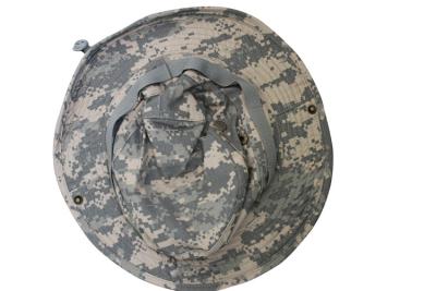 China Jungle Military Boonie Cap Camouflage Bucket Hats Met Strings Te koop