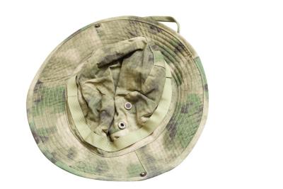 China Polyester Cotton Fabric Mens Military Cap Fishing Hats With Adjustable Strap for sale