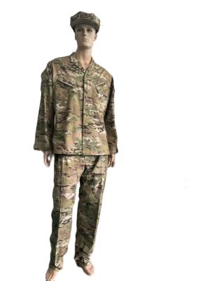 China Nylon Cotton 50 / 50 Army ACU Uniform Set Customizable With Multicam Camouflage for sale