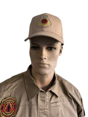 China Embroidery Logo Military Caps FR Firefighter Cap Fire Retardant For Emergency Resue for sale