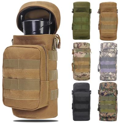 China Multifunktioneel groot Molle Tactical Bag met waterfles op de middel 095 Field van toepassing Te koop