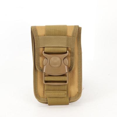 China Outdoor Phone Hanging Tactical Waist Bag 6 Inch With Molle System And Wallet for sale