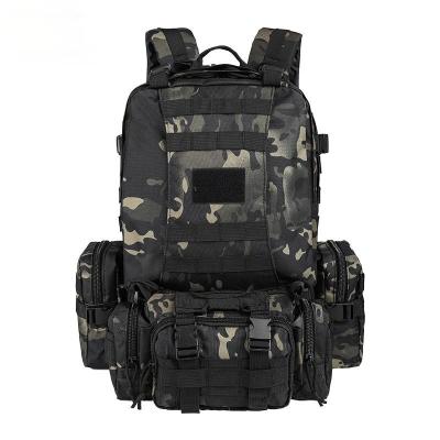 China Molle System Functional Tactical Backpack for Outdoor Hiking Mountaineering Sports for sale