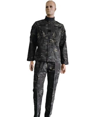 China Black Ops ACU Tactical Uniform - 65/35 Poly-Cotton Combat Blend for sale