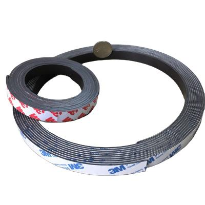 China Form Laminated Neodymium Magnetic Tape 3M Rubber Flexible Strip , Foam Adhesive Magnetic Sheet for sale