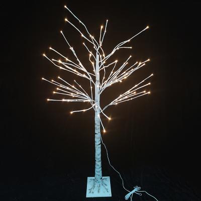 China Indoor & Outdoor Artificial LED Christmas Tree Light LED Birch Tree Light with 8 Functions Decoration for Garden Lawn Yard Room for sale