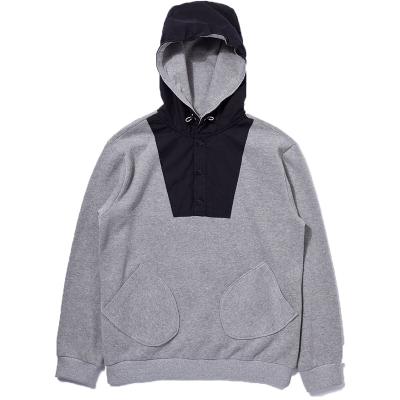 China OEM Color Block Pullover Men Hoodies Sweatshirts Anti Shrink Wholesale Apparel Manufacturers for sale