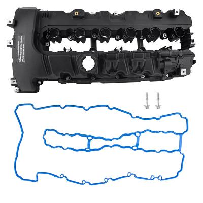 China Car Part Steel Auto Engine Cylinder Head Cable Valve Upper Cover For BMW 1 3 7 Series X6 Z4 N54 11127565284 for sale