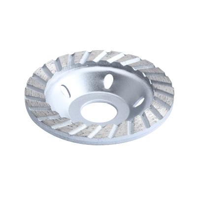 China Hot Selling Ferrous Metal Diamond Grinding Cup Wheel 80mm Turbo Diamond Saw Blade For Cutting Hard Ceramics for sale