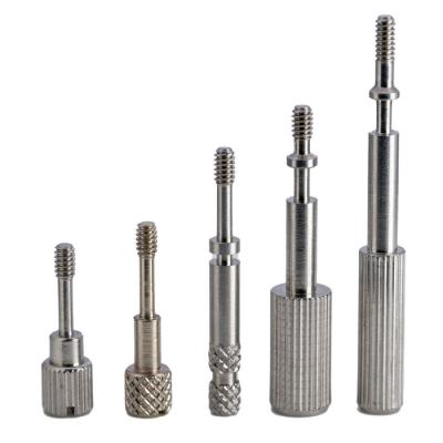 China Customized Small Computer Cable Pan Screw Metal Thumb Screws For Serial Cable Ties for sale