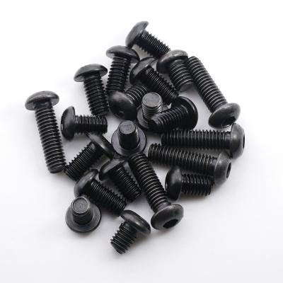 China Stainless Steel Grade10.9 Carbon Steel Black Cup Head Hexagon Bolts Fasteners for sale