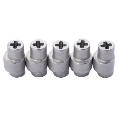 China ZINC Customized Precision CNC Parts Solid Steel Step Metal Locating Studs Machining Fasteners for sale