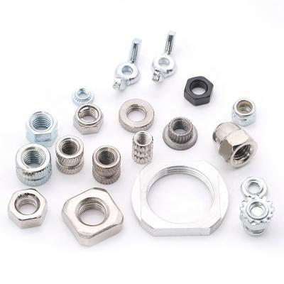 China Customized Heavy Industry Hex Nylon Insert Lock Nuts With Square Insert Nut Non Metallic Fasteners for sale