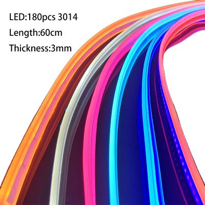 China Silica Gel Tube LED Headlight Retrofit Roller Coaster LED Strip Lights With Sequential Dynamics Led Turn Signal Light for sale