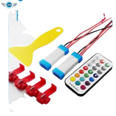 China 2022 Newest RGB Led Car Atmosphere Lights Auto Decoration Lamp 12v CarLed Interior Lights Glow Decorative Lamp Bulb IF-FAL05 for sale