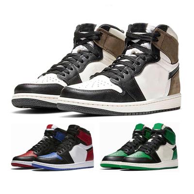 China Wholesale Lightweight Branded Off-W OG Chicago Casual Shoe Mocha Pink Black Cats Retro SB Sneakers Shoes Sports Royal Hyper Green 1 Shoes for sale