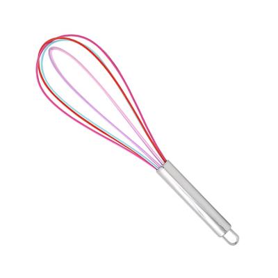 China Viable Silicone Beater 12 Inch Cheap Stainless Steel Handle Beater Viable Egg Beater for sale