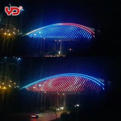 China Bridge Lighting Variable Animation Waterproof Digital Flexible RGB IP68 Led Pixel Dot For Bridge Project Lighting for sale