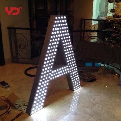 China Waterproof Full Color RGB Signage Advertising ucs1903 programmable led modules led pixel light point light for signage advertising for sale