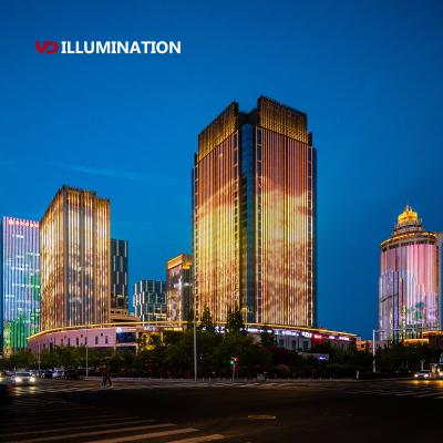 China LANDSCAPE Auto Color Changing 5050 Injection Led Dot For Outline Building Decoration for sale