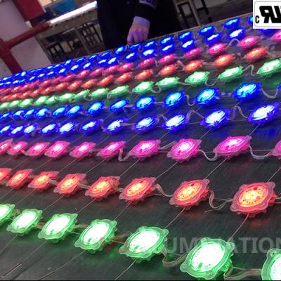 China Modified Durable Waterproof PVC RGB Faceplate Decoration Led Module Pixel Light for sale