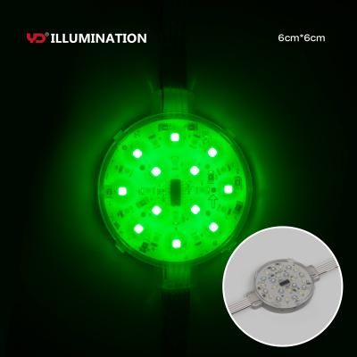 China Hotel DC24V 3W high brightness waterpoof ip68 rgb outdoor led point light flame retardant for sale