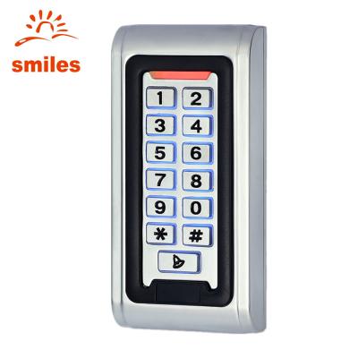 China Metal Hardware Desktop Access Control Standalone Systems With RFID Card Reader 120*56*18mm for sale