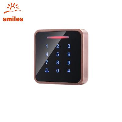 China Touch Screen RFID ID/IC Card Reader Office Door Access Controller WIth Keypads 78.7Lx78.7Dx18.6W(mm) for sale