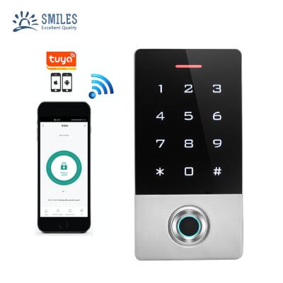 China Waterproof Access Control Smart WIFI Tuya Tuya WIFI Fingerprint Android and IOS System Compatible for sale