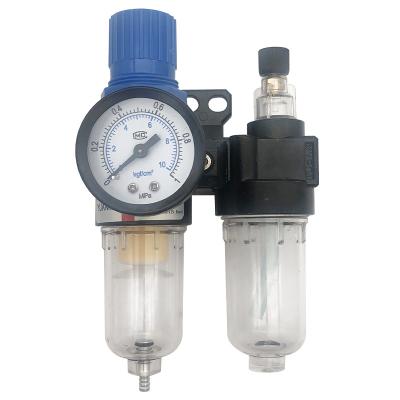 China Connect Pipes Standard Pneumatic CIF Gas Source Treatment Components Automatic Air Filter Drainage Pneumatic Filter Regulator for sale