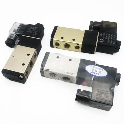 China Chinese Hotels Products Wholesale Pneumatic Dual Electric Control 4V210 Solenoid Valve Components for sale