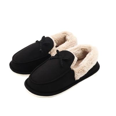 China 2021 Winter Plush Lightweight Soft Soled Slippers For Women And Men With Cotton Home Shoes for sale