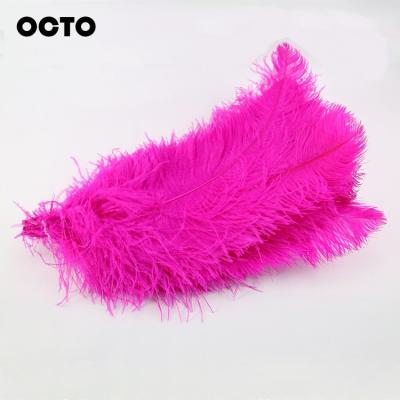 China Fluffy Ostrich Plume Feathers For Sale 60-65cm 24-26in Ostrich Wedding Party Feather Big Natural Festival Premium Home Decor for sale