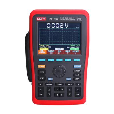 China UNIT UTD1102C Digital Memory Handheld Oscilloscope Automatically Set Screen Mirroring Multimeter Function UTD1102C for sale